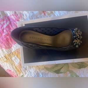 Blue Karen Scott High Heels size 8